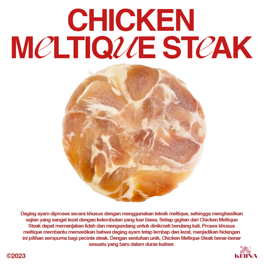 

1 Kg Daging Ayam Chicken Meltique Meltik Steak Kemasan 1 Kg