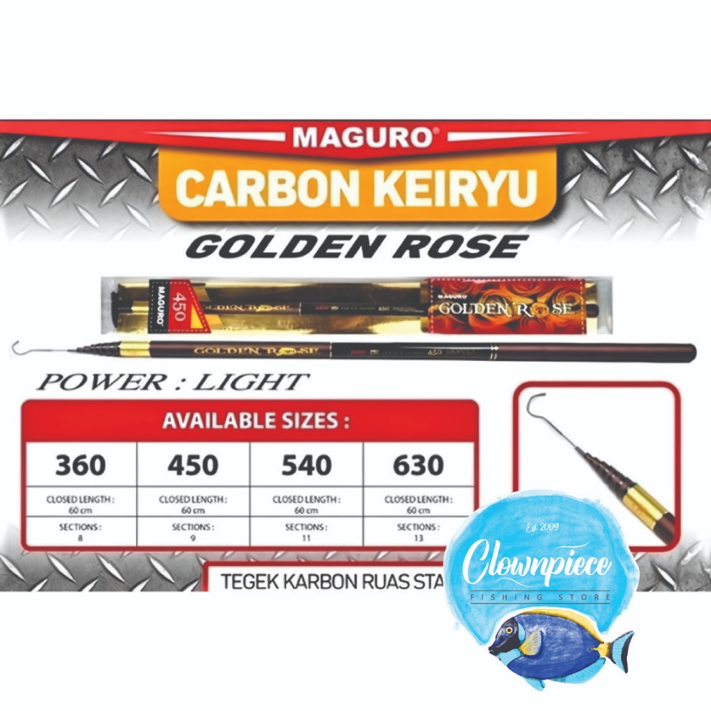Joran Tegek Maguro Golden Rose / Joran Pancing Maguro Golden Rose / Joran Tegek Pancing Maguro Golde