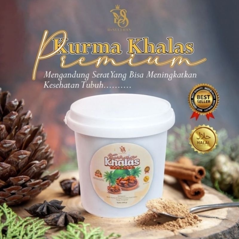 

Kurma Premium Khalas D'sultan 550gr