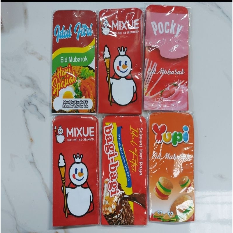 

100 AMPLOP JUMBO SNACK UANG TANPA DILIPAT