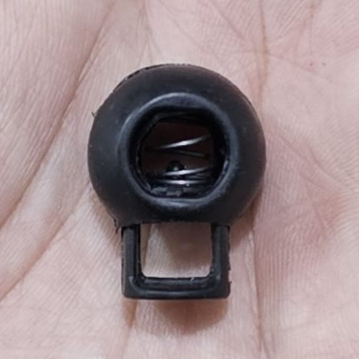 55 COD Stopper Bulat Ujung Tali Per Pack Stoper BotolCompoTinjuKlaksonLipat Tali Tas Serut Tali Cela