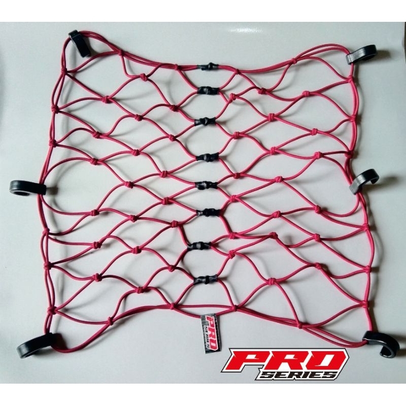 JARING CARGO PENGIKAT BARANG PENGIKAT JAS HUJAN UKURAN20×25cm & 40×40cm.