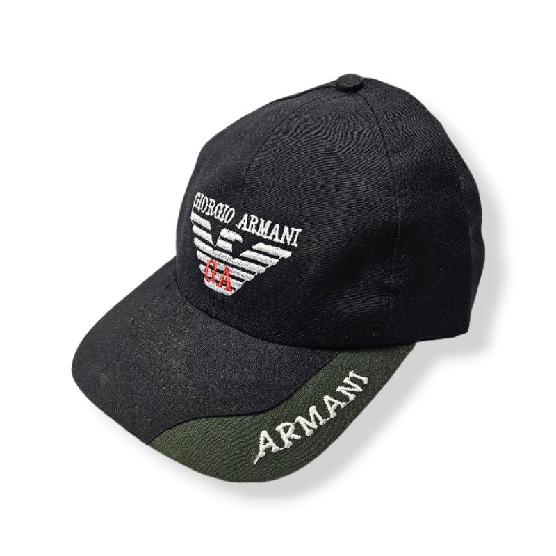 Topi Baseball GA Kombinasi Giorgio Armani