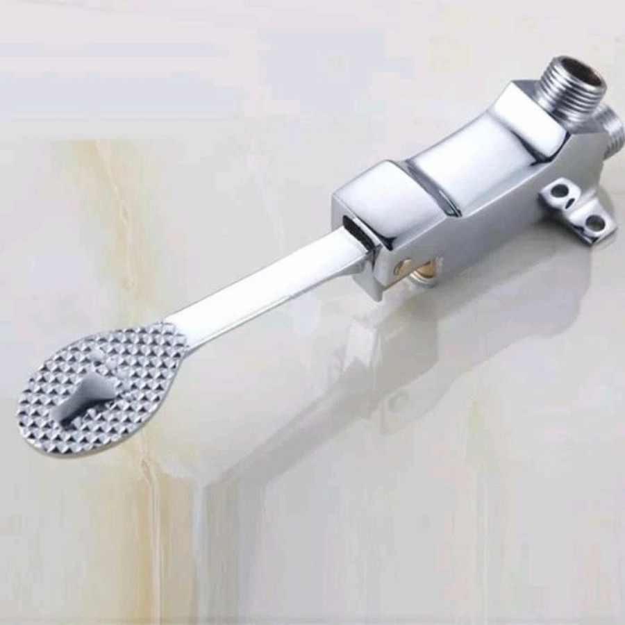 Keran Injak Keran Basin Injak Keran Wastafel Pedal Kran Injak Wastafel