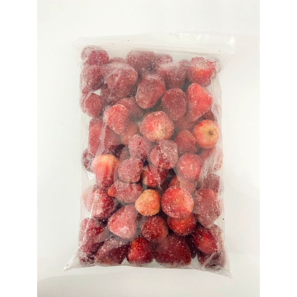 

(PROMO) STRAWBERRY FROZEN 1KG / STRAWBERRY GRADE A BEKU / BUAH BEKU / BUAH FROZEN
