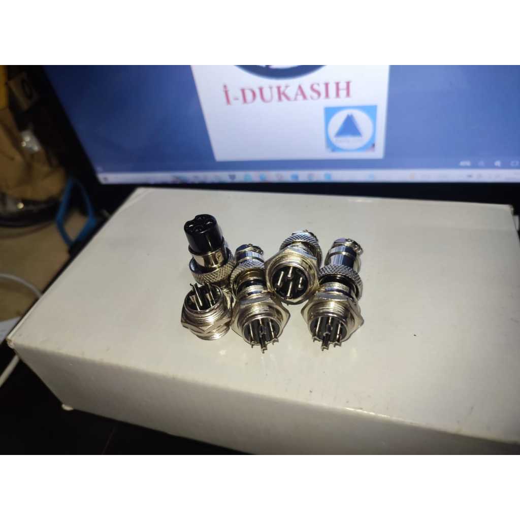 Jack Connector CB 4 Pin Set / Socket CB 4 Pin
