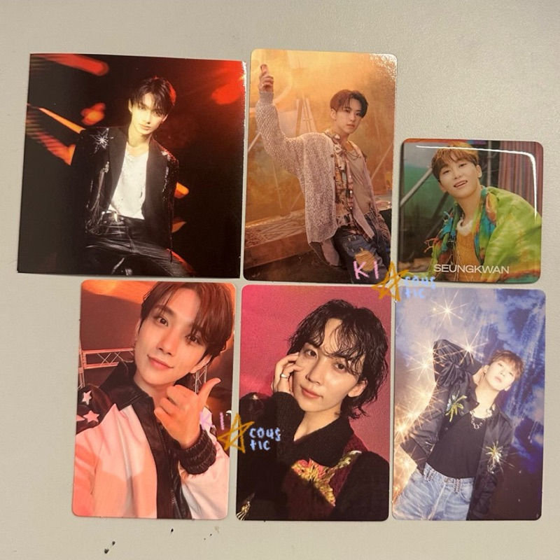 unsealed fullset seventeenth heaven album seventeen svt unsealed regular pm 2:14 sticker jun, photoc