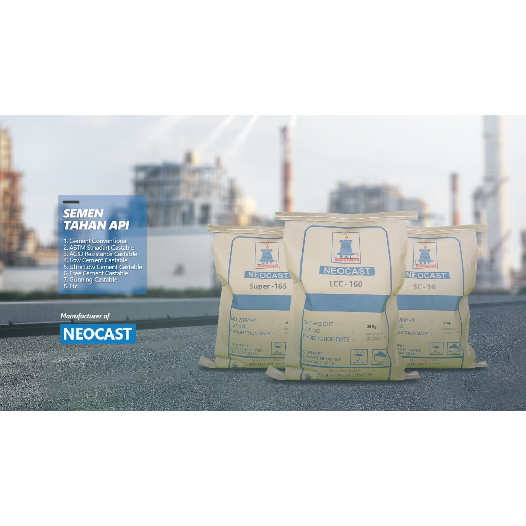 Semen Cor Tahan Api - Castable Refractory SC 16