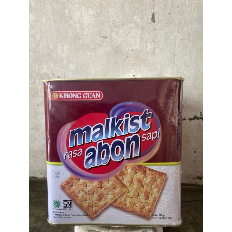 Malkist Abon Kaleng 800gr