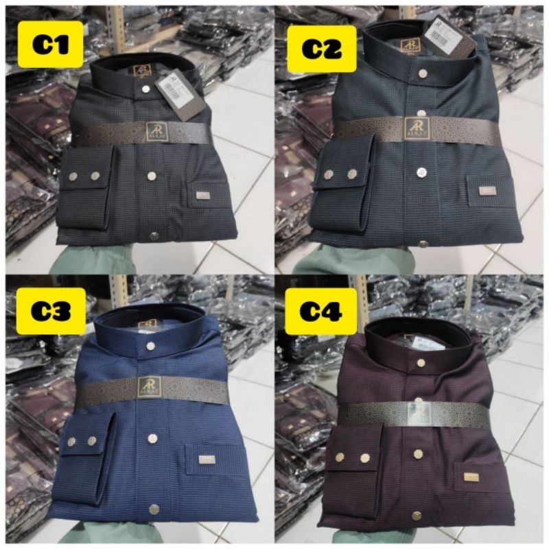 Jubah Al raz model ASSAMY / Jubah al raz woll /jubah al raz dewasa