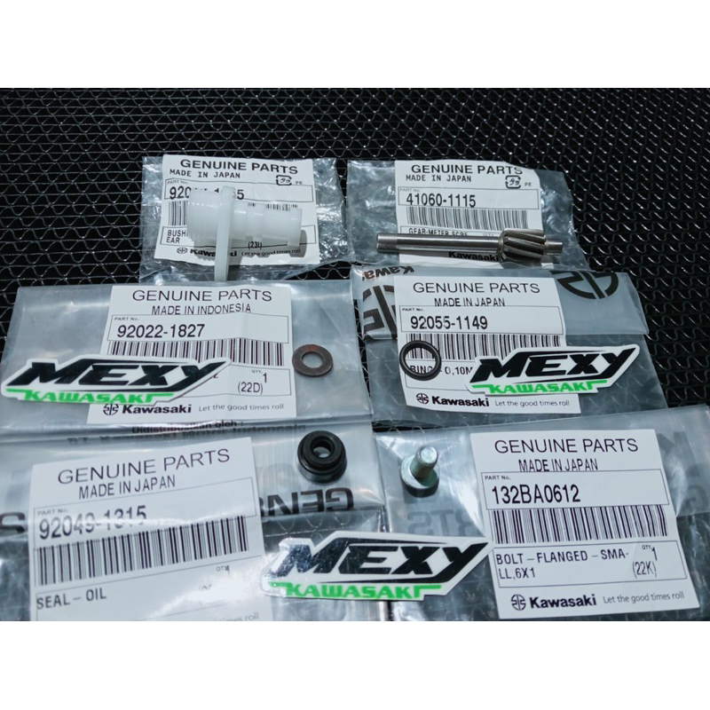 GEAR GIR BOX RPM KECEPATAN MESIN KAWASAKI NINJA R NINJA SS NINJA RR NINJA DUA TAK ORIGINAL 92087-105