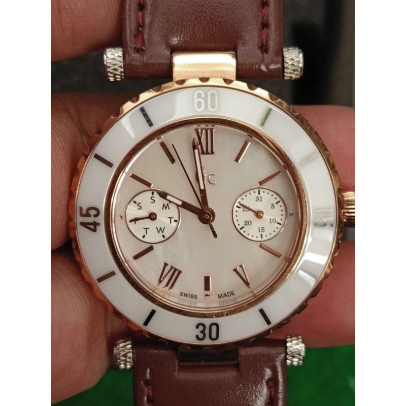Jam Tangan cewek original GC swiss ronda mulus kinclong Preloved second bekas