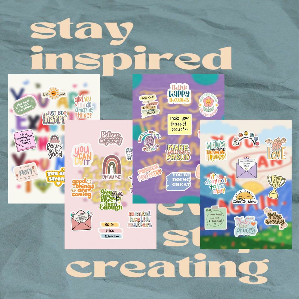 

Stiker Pack QUOTES Kata Motivasi Edition | Stiker Aesthetic | Stiker Laptop | Stiker HANDPHONE | Stiker Helm | Stiker Tumblr | Stiker Koper | Stiker Vinyl Doff Anti Air