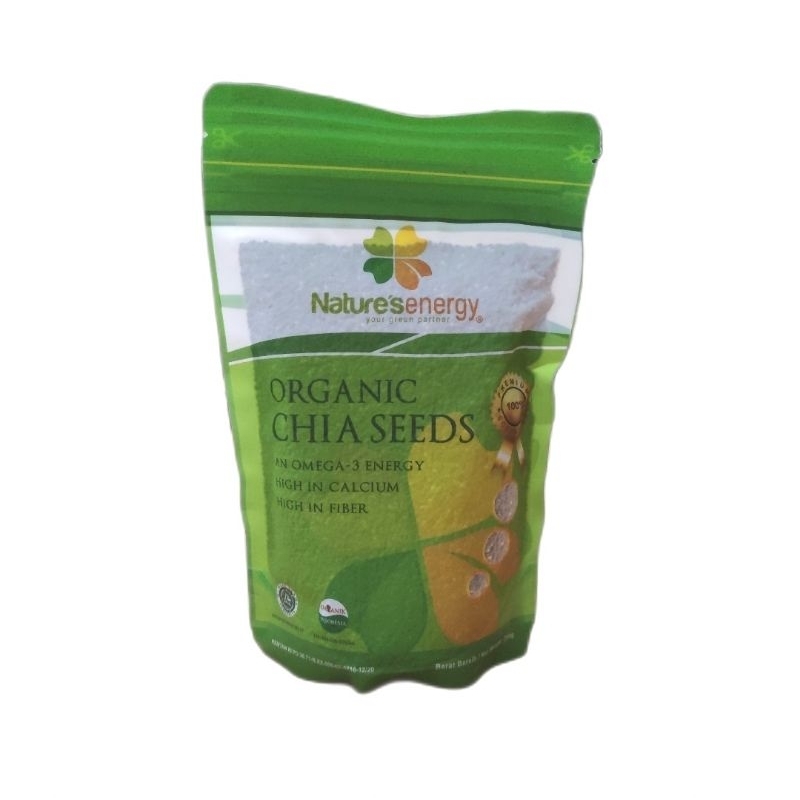 

organic chia seed 250 gr nature's energy