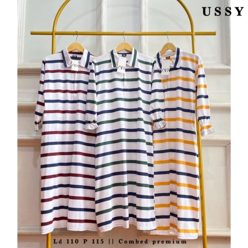 Ussy Midi Dress Combed Premium