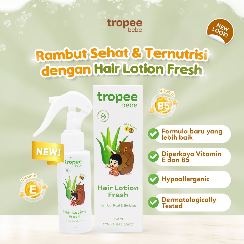 TROPEE BABE HAIR LOTION FRESH 100ML | SKIN CARE BAYI