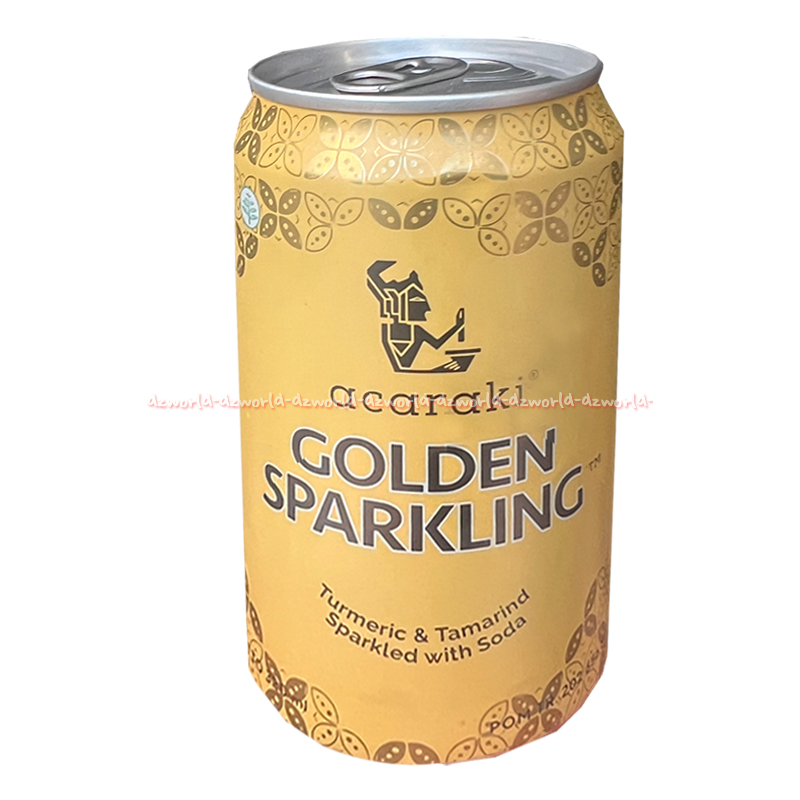 

Acaraki Golden Sparkling 320ml Tummeric & Tamarind Sparkled With Soda