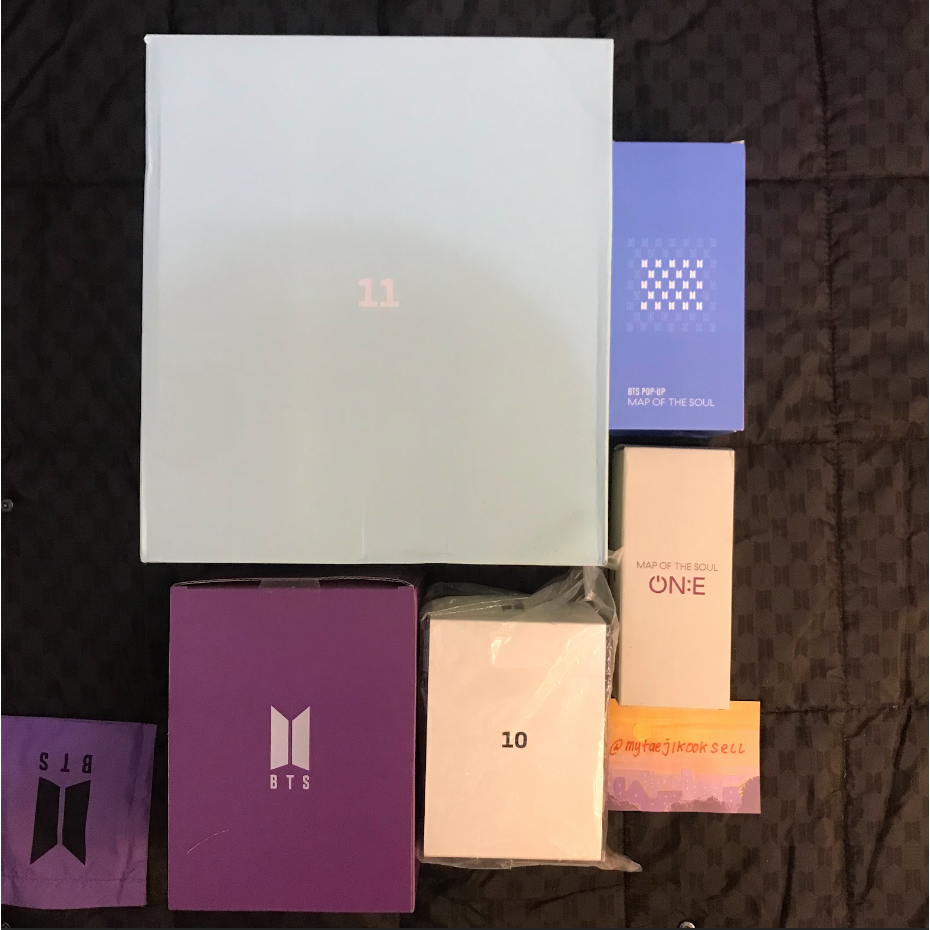 BTS Merch Box Membership Pack 9 10 11 tumbler tumblr pop up thermos termos map of the soul one mots
