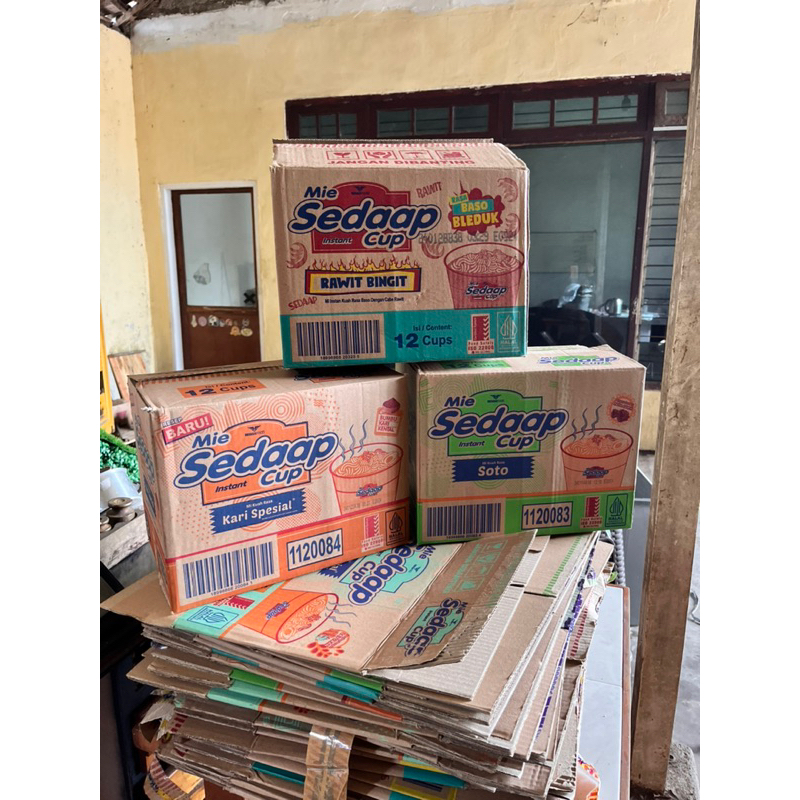 

DOES.DOS - Dos Packing Mie Sedap Cup / Dos Bekas / Kardus Packing / Kardus Bekas / Kerdus Packing