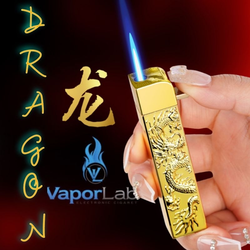 korek api bara las jet torch gas lighter naga ada indikator gas slim