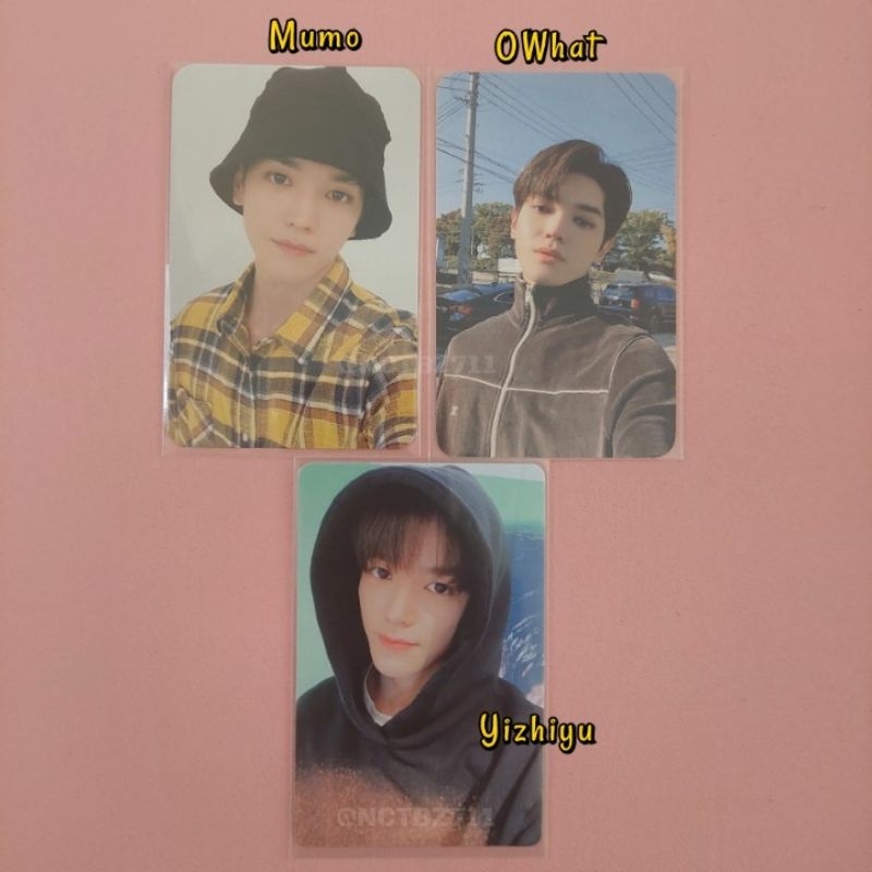 Taeyong Sticker Yizhiyu Owhat Mumo pc