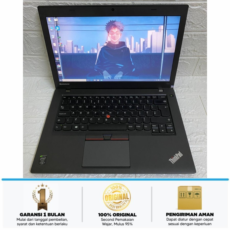 Lenovo Thinkpad T440/T450/T440s Intel Core i7 Gen 4/5 Laptop Sekolah