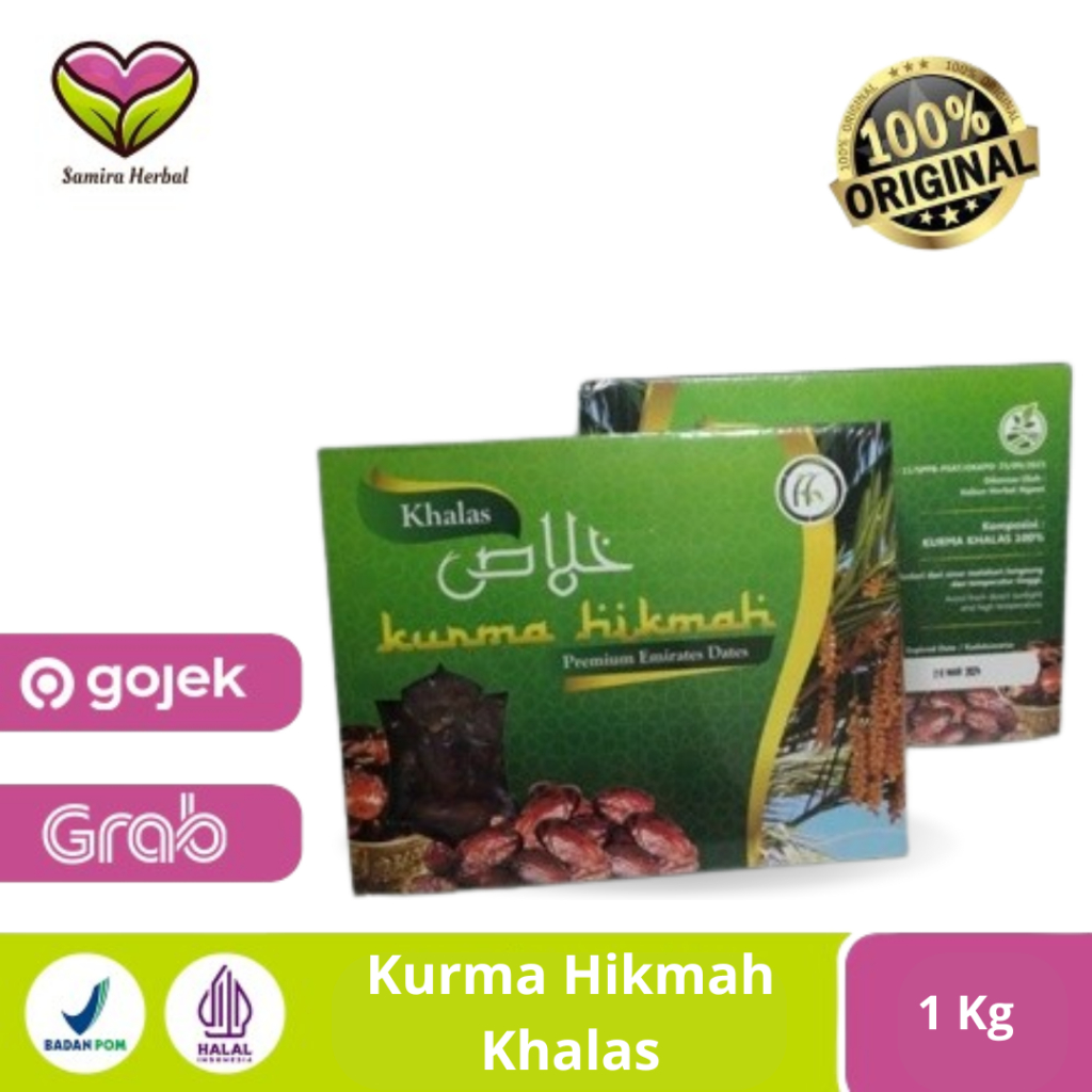

KHALAS - Kurma Hikmas Khalas Kholas 1kg