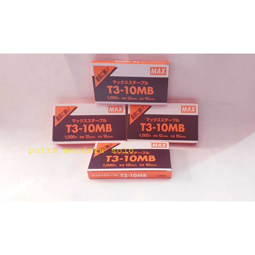 

Isi Staples Gun Tacker MAX T3-10MB / T3 10MB Max 1 PAK KECIL