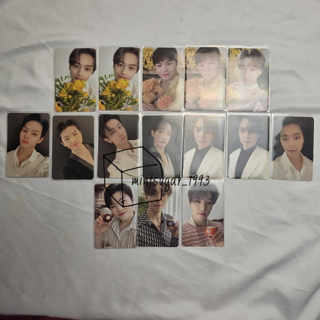 [ INCLUDE PACKING ] READY PHOTOCARD SEVENTEEN - YOUR CHOICE ( yc Beside One Side Other Side Bunga Bo