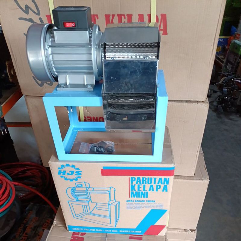 MESIN PARUTAN KELAPA UBI MINI LISTRIK HJS