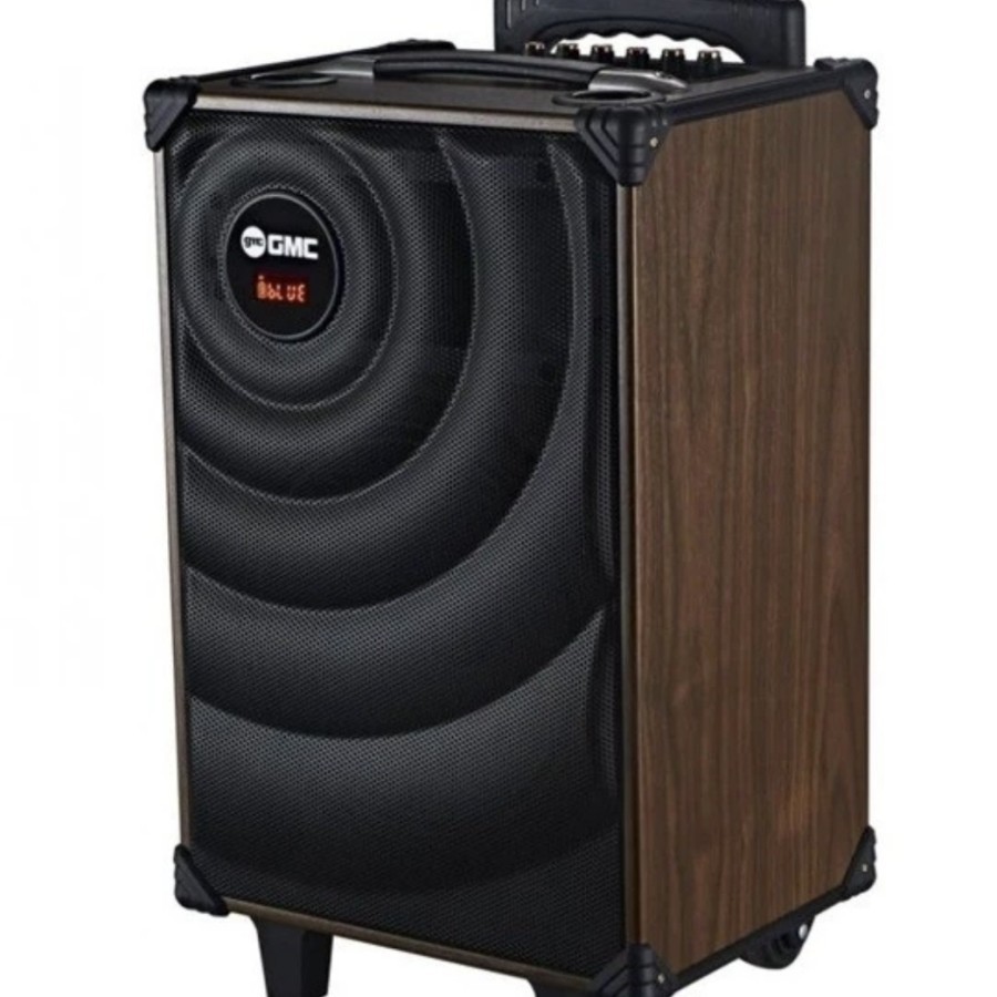 GMC 883Q Speaker Portable 10 Inc Bass Jernih