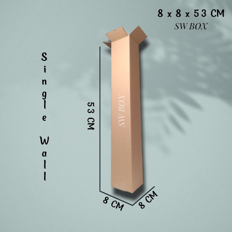 

Kardus Ukuran 8x8x53 CM Box untuk packing ST