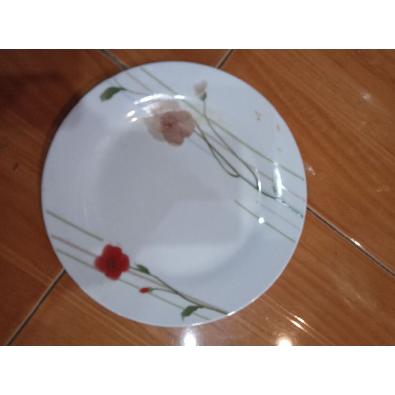 Piring Kue Keramik 19CM /Tatakan Gelas/Piring Keramik