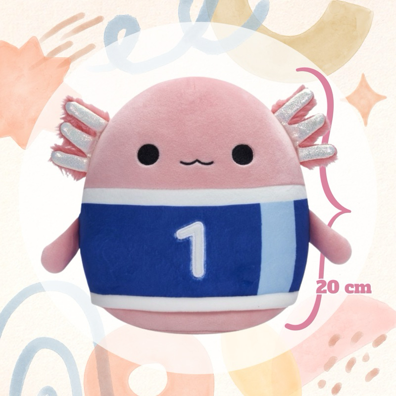 boneka squishmallow archie axolotl