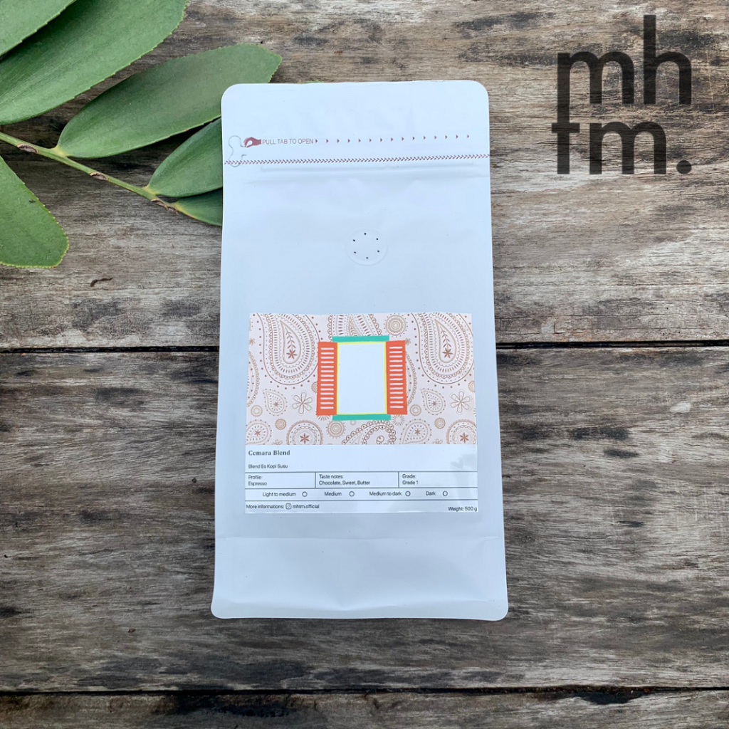 

Kopi Espresso Blend Es Kopi Susu Arabika Robusta Cemara 50A:50R 500gr