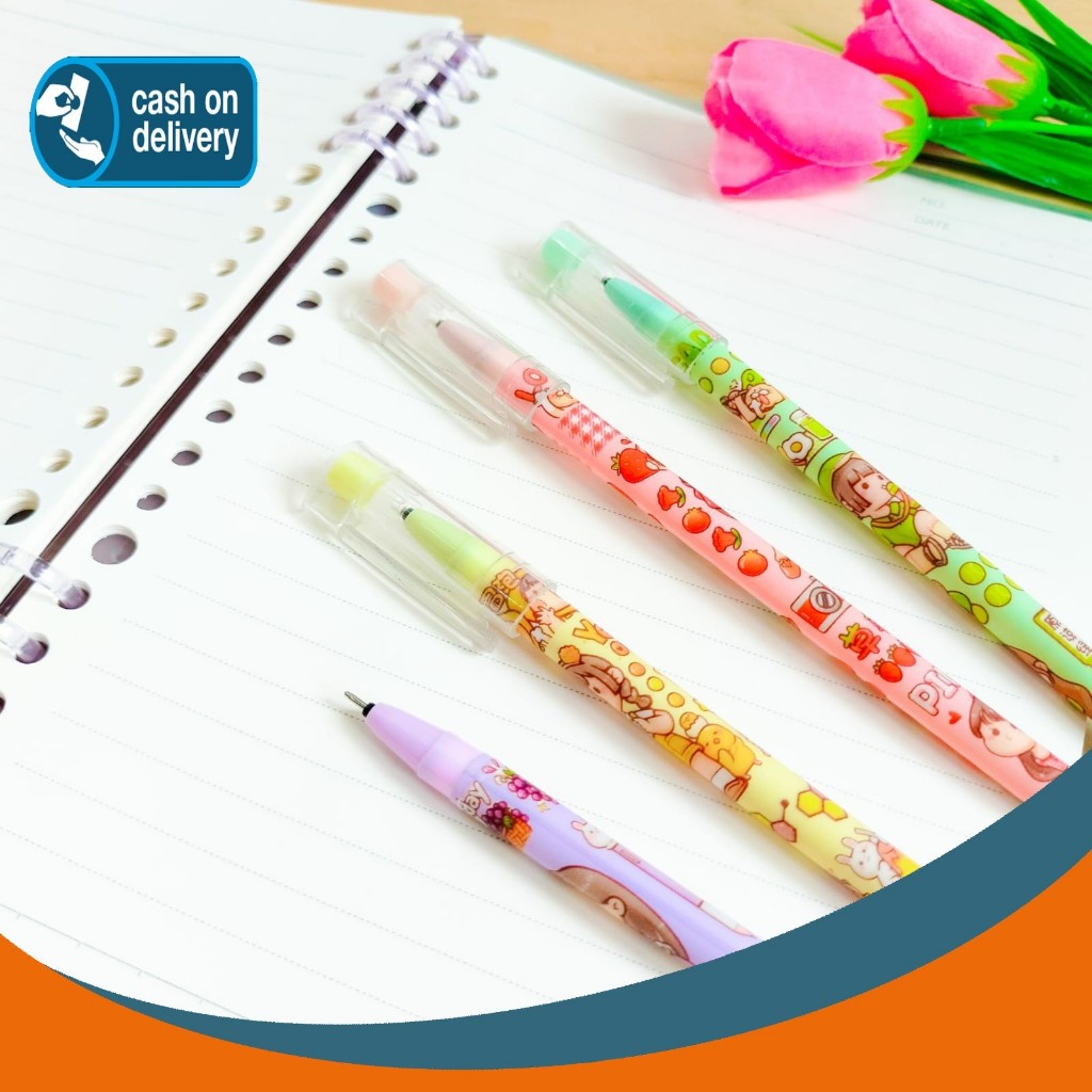 

PULPEN ODEMEI CEWE ERASABLE QIDUO BISA DIHAPUS ADA HAPUSAN PEN PENA BOLPEN BOLPOIN LUCU ANAK ALAT TULIS KANTOR SEKOLAH MURAH TERMURAH COD