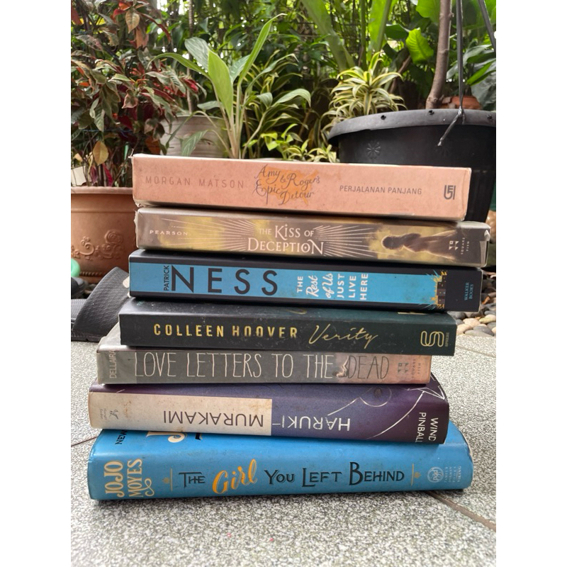 IMPORT PRELOVED BOOKS - ENGLISH NOVELS BEKAS