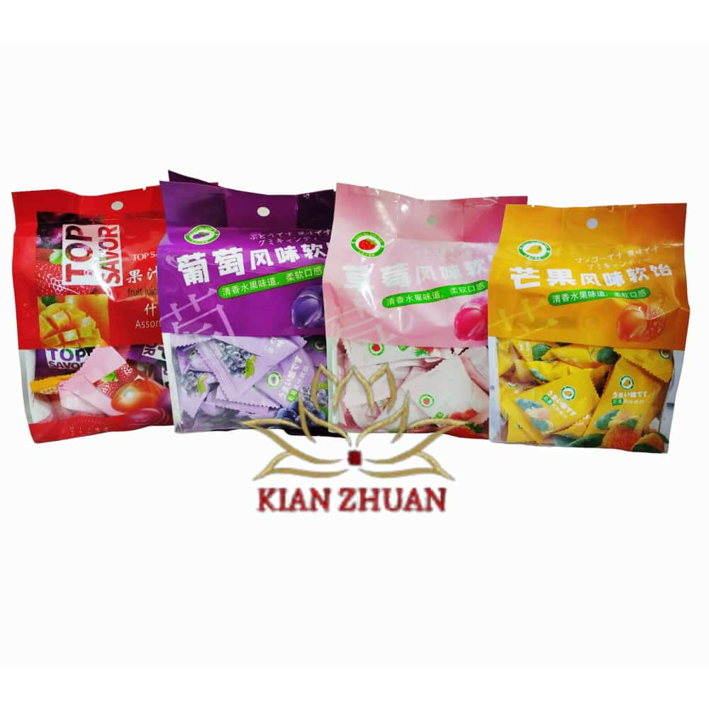 

CLJ Permen Jelly/Lunak 320g Anggur,Asorted,Strawberry,Mangga