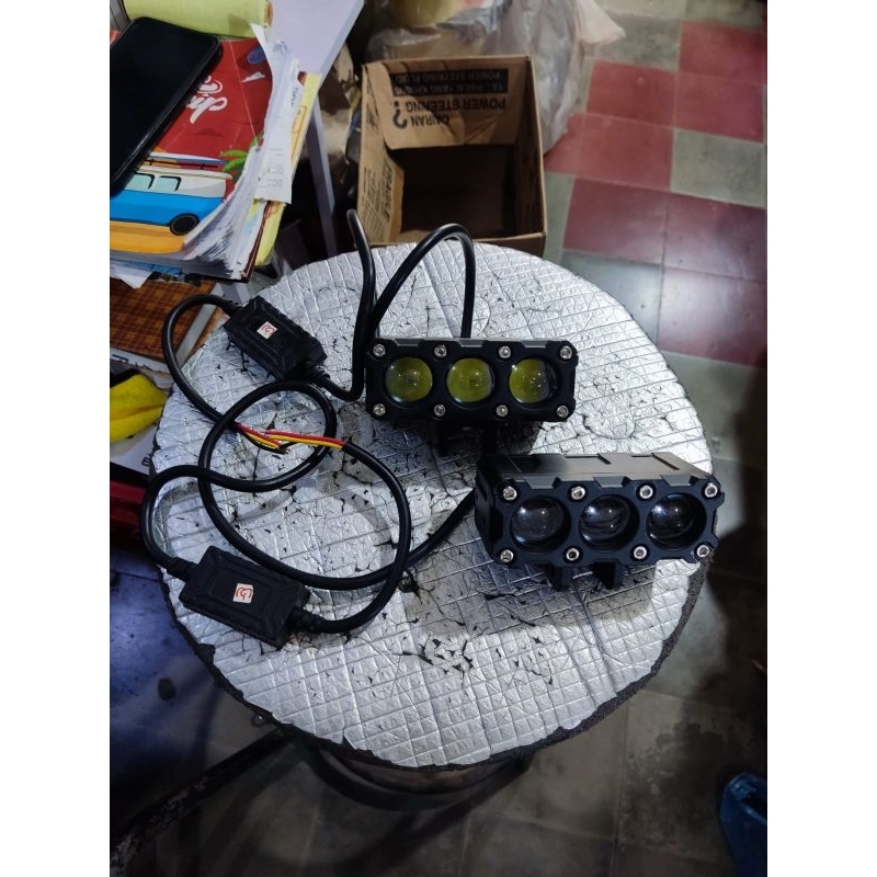 lampu tembak laser 3 mata