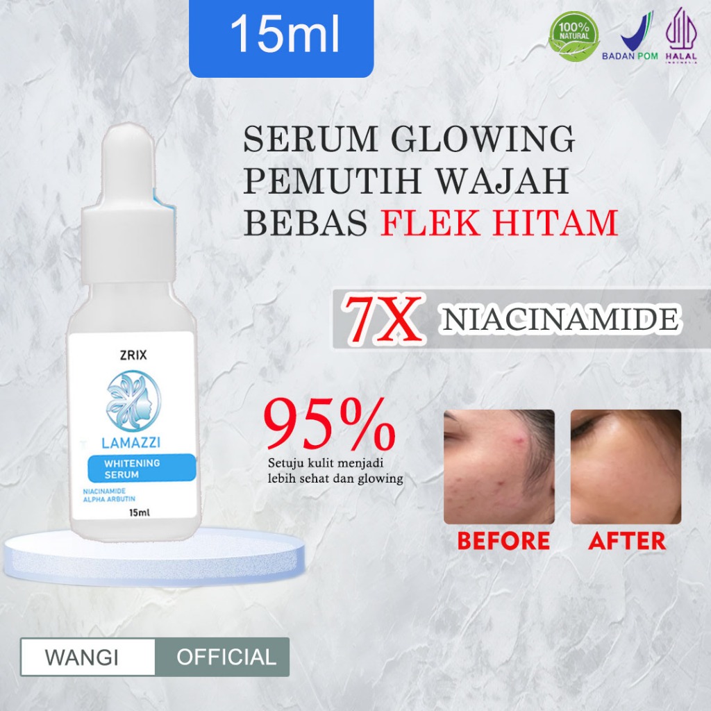 Serum Glow Brightening Glow Up Serum Whitening Pemutih Wajah Glow Up Brightening Serum Mencerahkan W