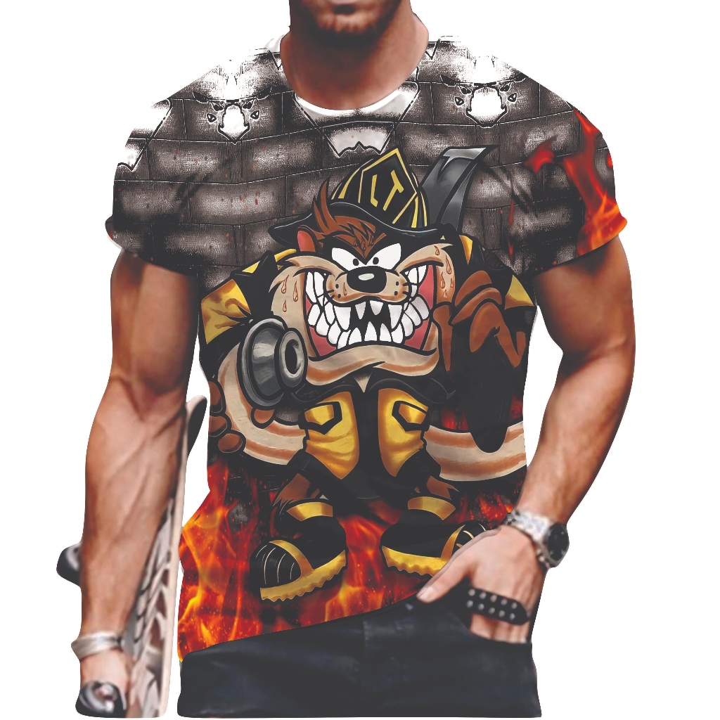 KAOS  TAZMANIA (AOP) ALL OF PRINT | KARTUN CARTOON FULLPRINT FULL PRINT T-SHIRT