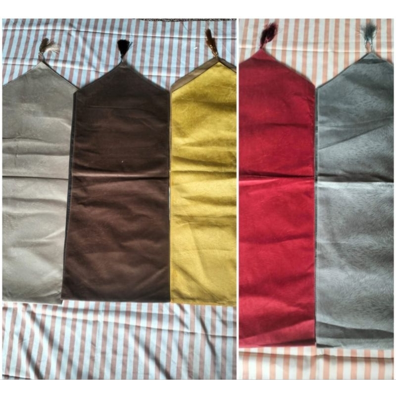 Taplak Meja Panjang / Runner Table Bludru Polos - Kendari