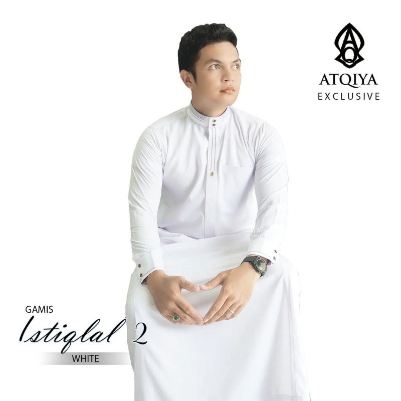 Atqiya Exclusive - Jubah Pria Dewasa Sultan Premium Slimfit Modern