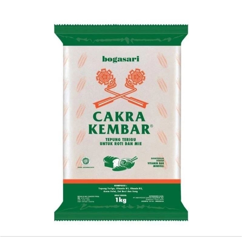 

Cakra Kembar Terigu 1 kg