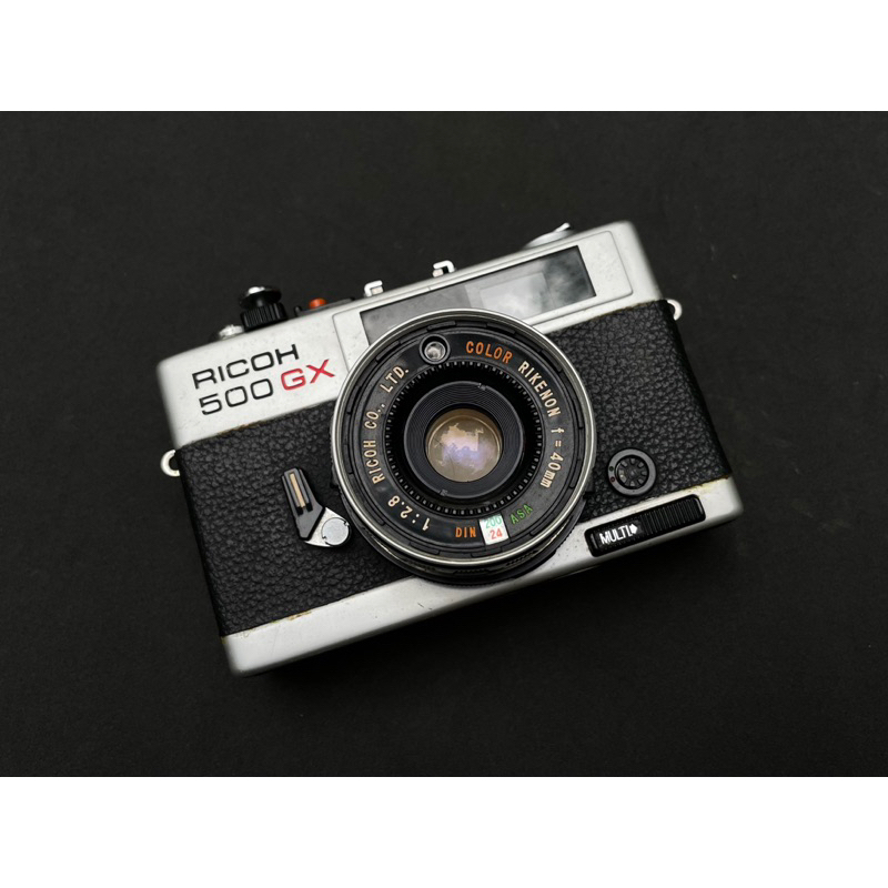 Kamera Analog Rangefinder Ricoh 500Gx Silver