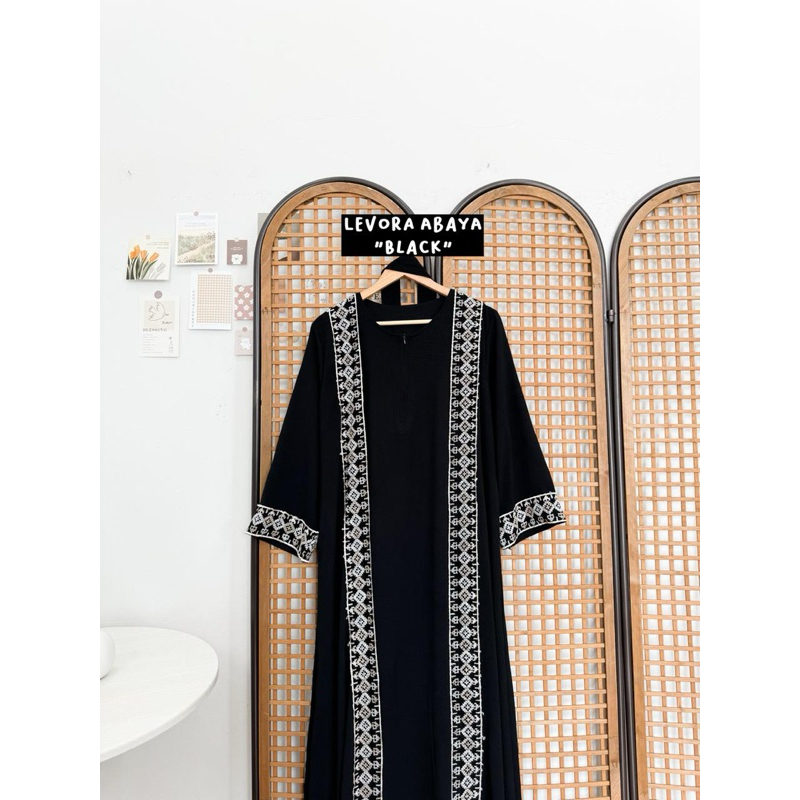 Levora Abaya | Azkia Dress by LOCANA