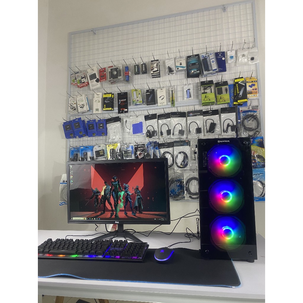 PC GAMING INTEL CORE I5 10400F VGA GTX 1050TI RTX 3050