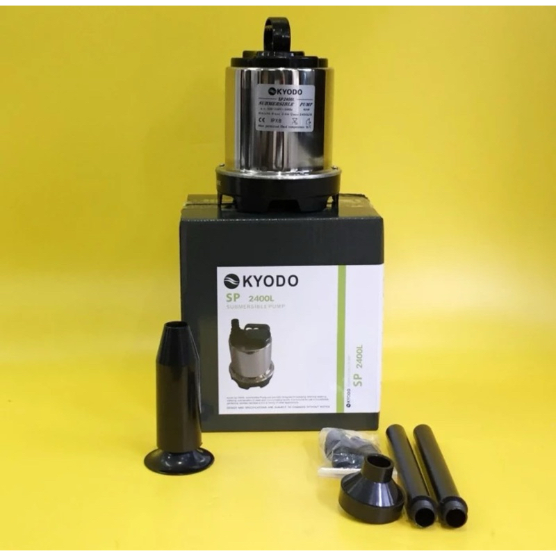 POMPA AIR KOLAM IKAN KOI POMPA AIR MANCUR KOLAM ATAU TAMAN KYODO SP 2400 POMPA CELUP AIR KOLAM KYODO