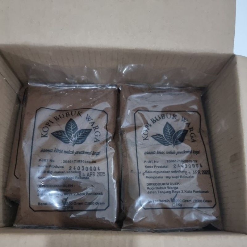 

Kopi Bubuk Warga 200Gr