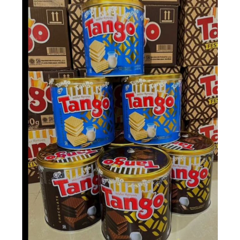 

Wafer Kaleng Tango Vanila Coklat